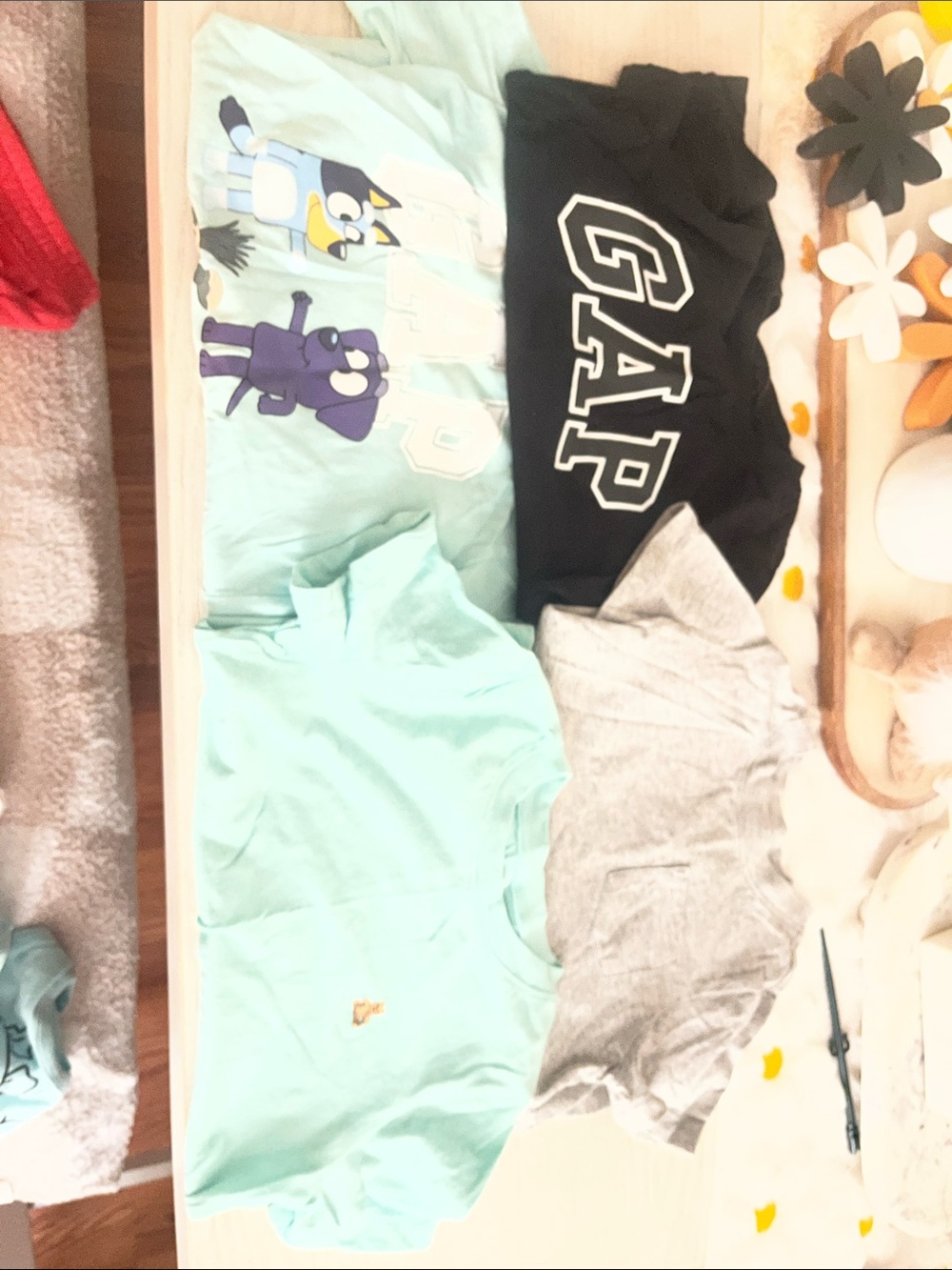 GAP Black Logo Short Sleeve Tee for Kids